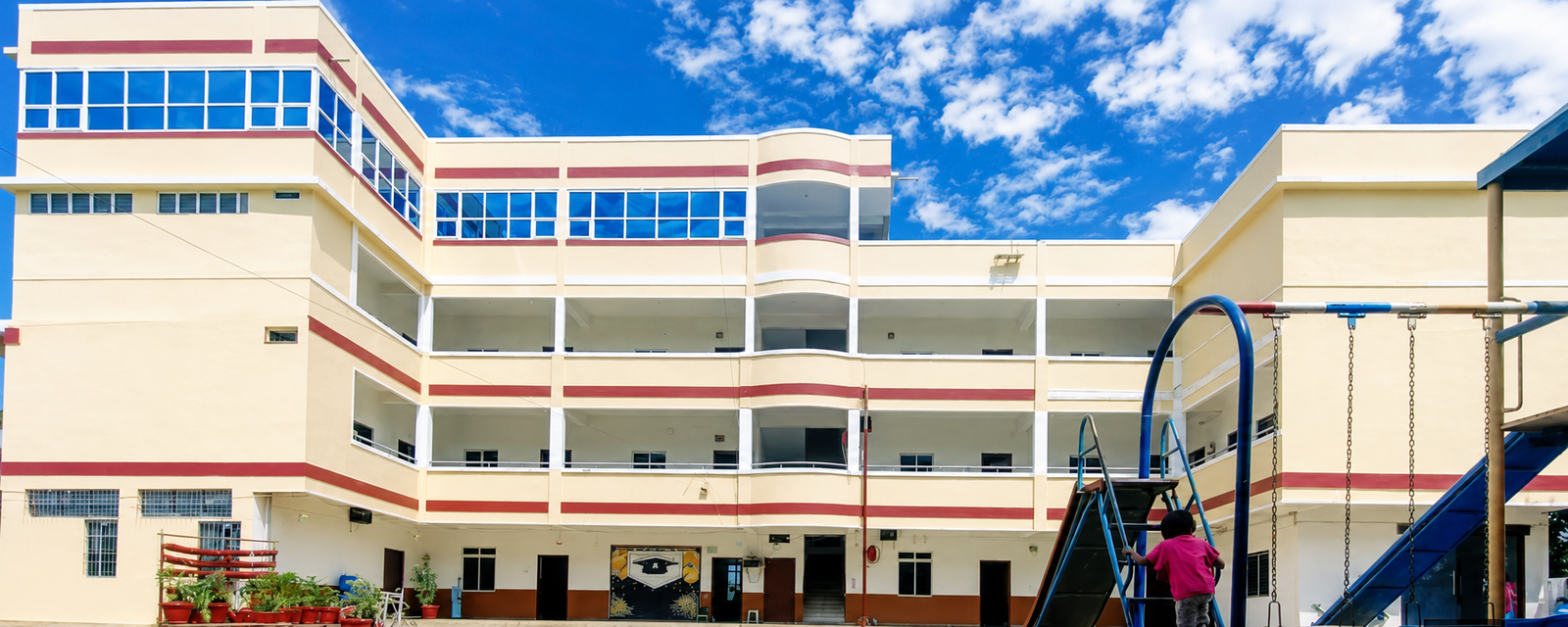 Play area in Kamareddy at Little Scholar School campus